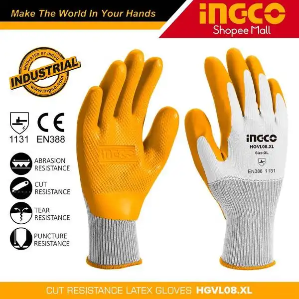 Găng Tay Latex HGVL08-XL INGCO