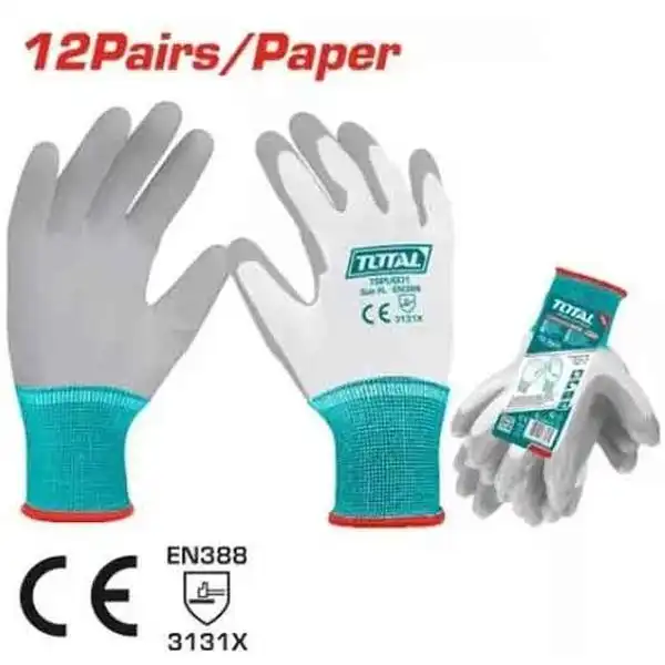 Găng tay phủ PU size XL Total TSPUG01