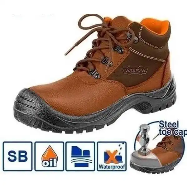 Giày Bảo Hộ Da Mũi Thép Size 39 WSB3539 WADFOW
