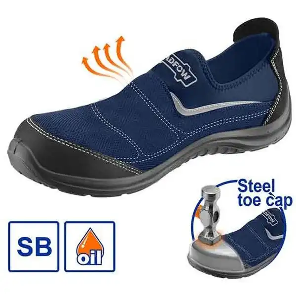 Giày bảo hộ mũi thép size 40 Wadfow WSB1540