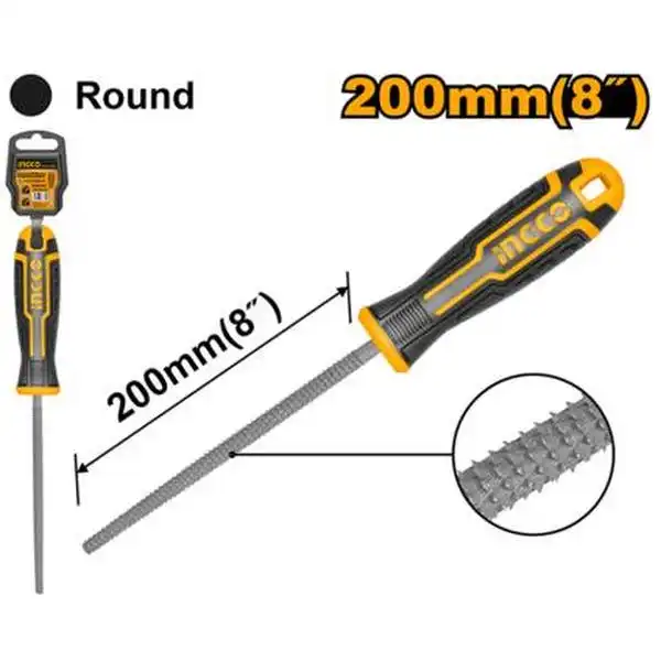 Giũa Gỗ Tròn HWRF088 INGCO