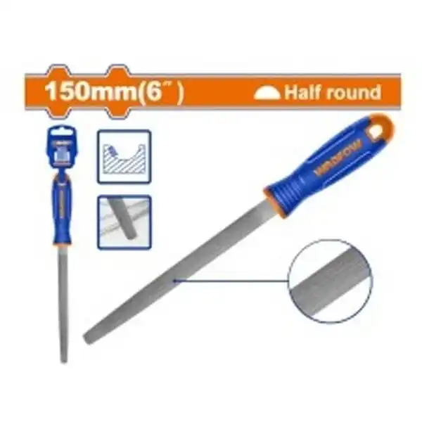 Giũa Thép Bán Nguyệt 150Mm (6 inch) WFE7826 WADFOW