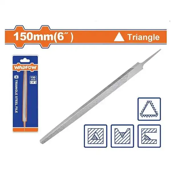 Giũa Thép Tam Giác 150Mm (6 inch) WFE1656 WADFOW