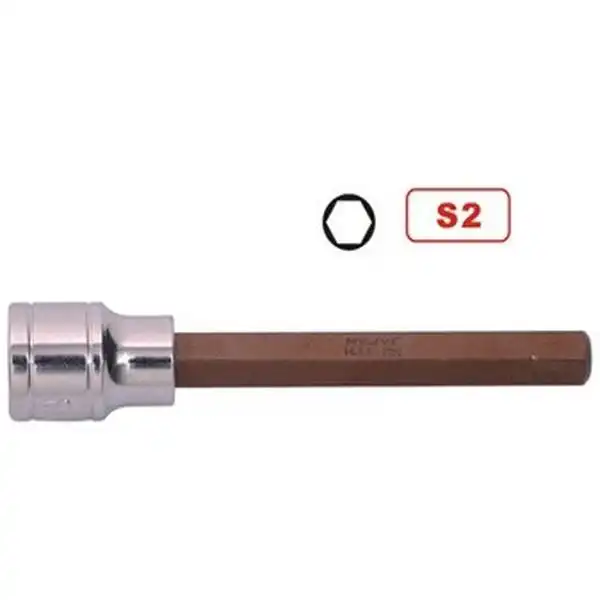 H5 x 100mm Đầu tuýp lục giác Asaki AK-7226