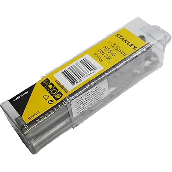 Hộp 10 Mũi Khoan Sắt 3.2mm Stanley STA50034B10