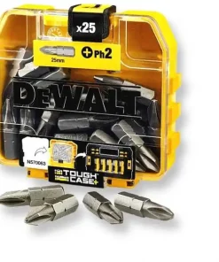 Hộp 25 mũi vặn vít PH2x25mm Dewalt DWA2PH2M25
