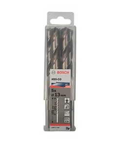Hộp 5 Mũi khoan sắt và inox 12mm HSS-Co Bosch 2608585903