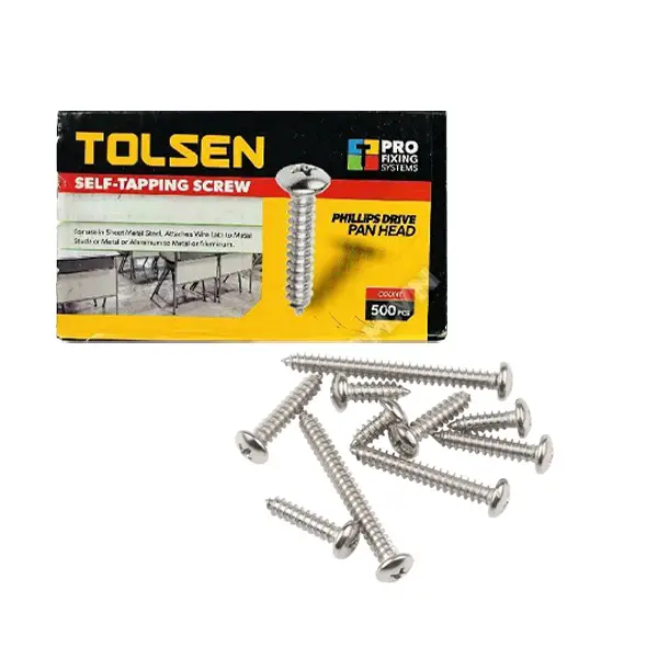 Hộp 500 vít gỗ đầu dù 4.2x19mm Tolsen 54120
