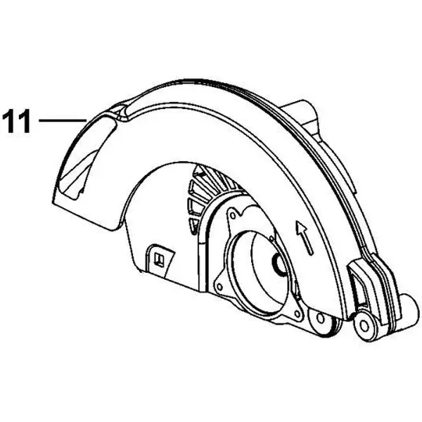 Hộp Bánh Răng Máy cắt Gỗ DWE561-B1 Dewalt N177902