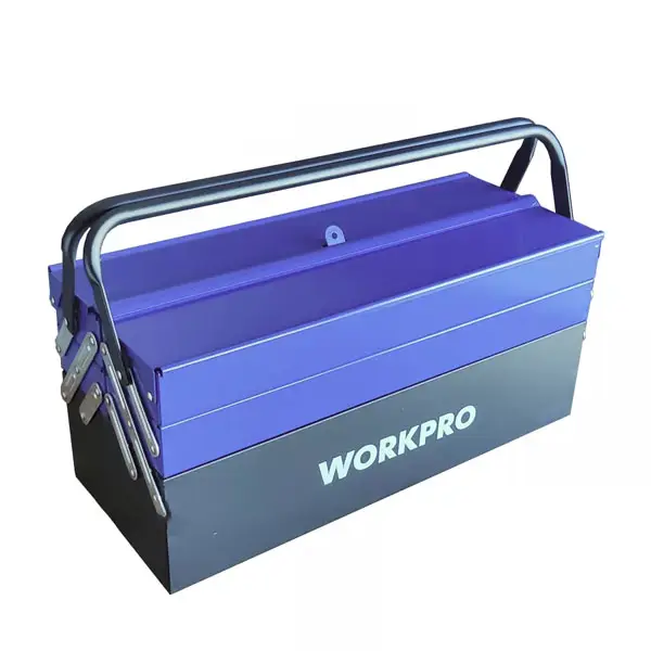 Hộp công cụ kéo 5 khây bằng sắt Workpro WP282001 (49.5x20x29cm)