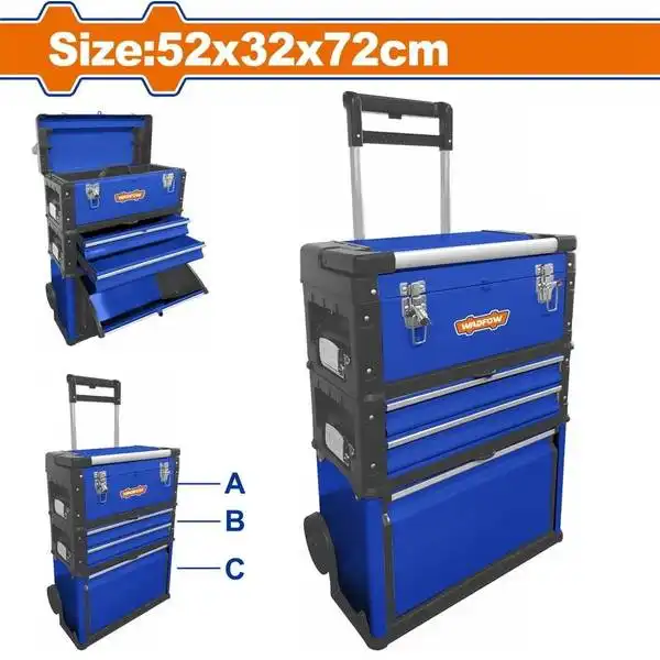 Hộp Đựng Công Cụ Kiểu Xe Đẩy WTB6A72 WADFOW