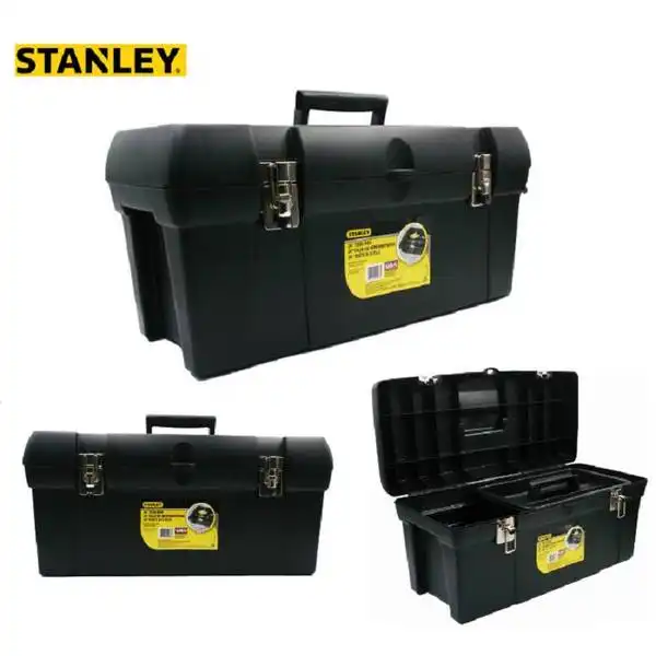 Hộp dụng cụ (nhựa) 24 inch/ (602x292x284mm) khóa sắt Stanley STST24113