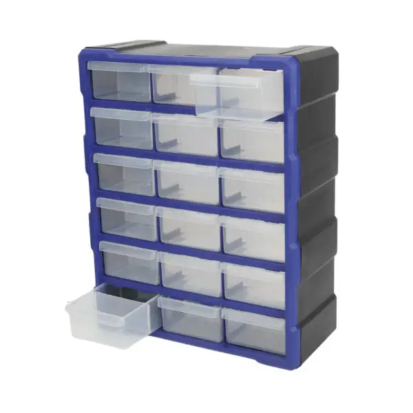 Hộp đựng đồ nghề 18 ngăn, bằng nhựa Workpro WP283011