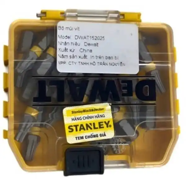 Hộp mũi vít Dewalt DWAT152025