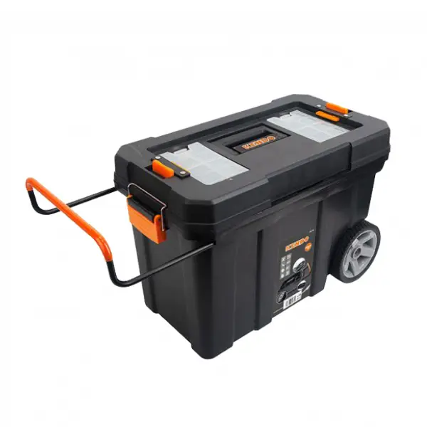 Hộp nhựa đựng dụng cụ có bánh xe Kendo 90274 60×30×39cm