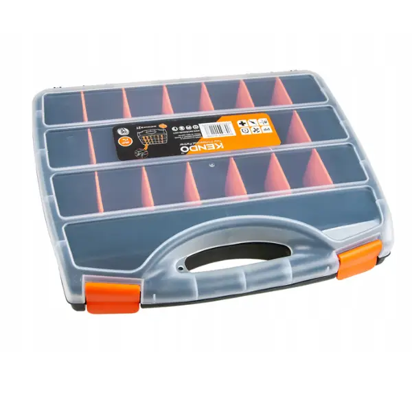 Hộp nhựa đựng ốc vít 21 ngăn Kendo 90223