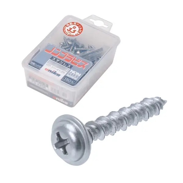 Hộp vít không tắc kê đầu nón vành 4x32mm Unika PWS-432DN (95 chiếc)