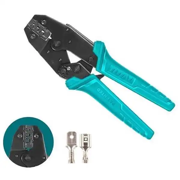 Kìm bấm cos đầu dây không cách điện AWG20-10 THCPC0506 TOTAL