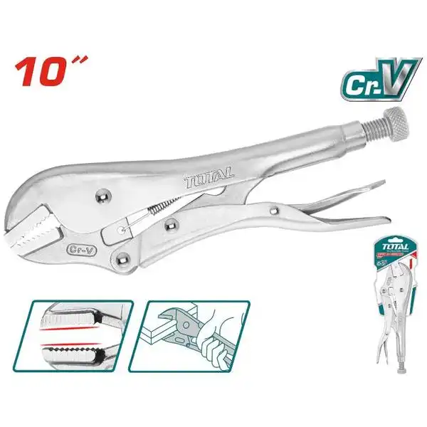 Kìm bấm hàm thẳng 10 inch THT191006 TOTAL