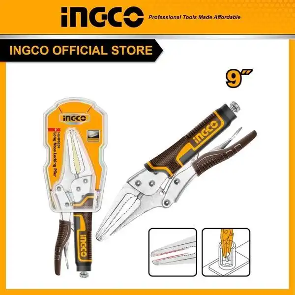 Kìm Bấm Mỏ Dài 9 Inch HLNP0209 INGCO