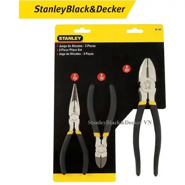 Kìm bộ 3 cây, dài 160mm Stanley STHT90162-8