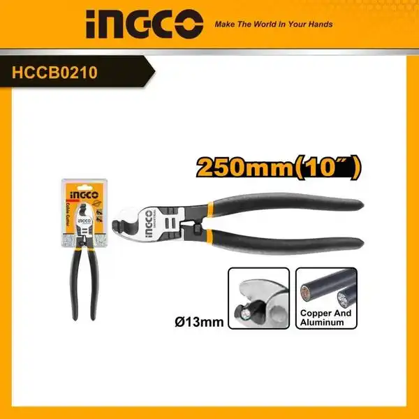 Kìm Cắt Cáp Điện HCCB0210 INGCO
