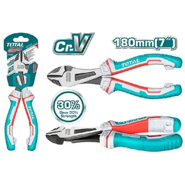 Kìm cắt đầu nặng cao cấp 180mm THT27716S TOTAL