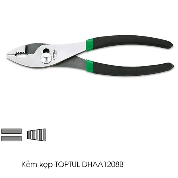 Kìm kẹp TOPTUL DHAA1208B