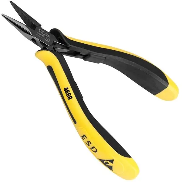 Kìm mỏ nhọn dài ELORA 4660, chống tĩnh điện ESD