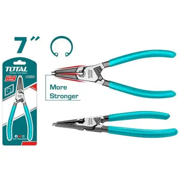 Kìm mở phe trong đầu thẳng 180mm THTJ21803 TOTAL