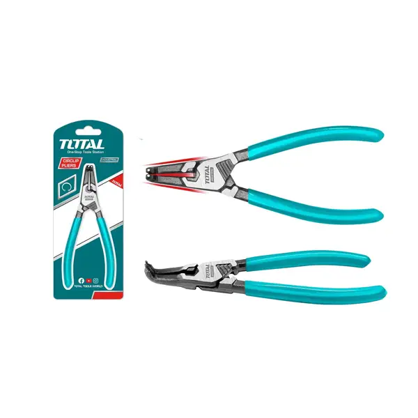Kìm mở trong phe đầu cong 180mm Total THTJ21804