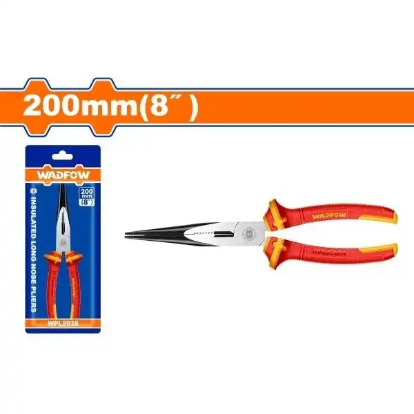Kìm Mũi Dài Cách Điện 200Mm (8 inch) WPL2638 WADFOW