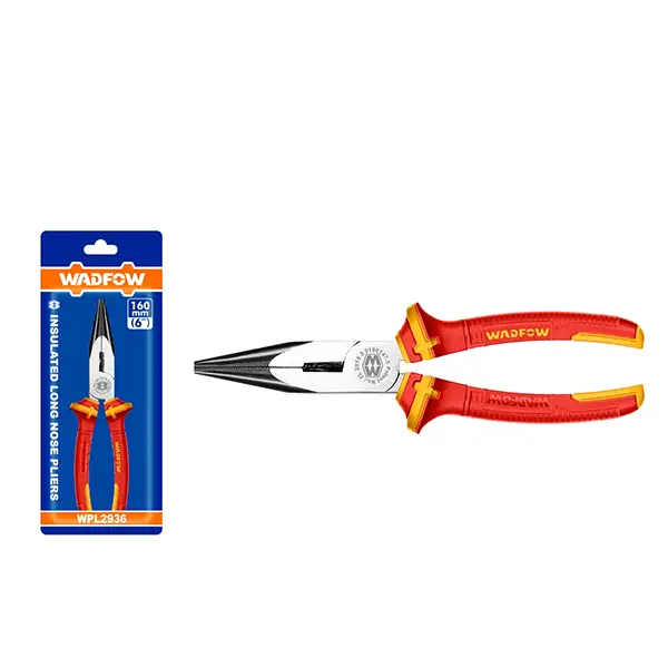 Kìm mũi dài cách điện 6 inch Wadfow WPL2936
