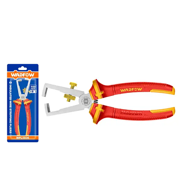 Kìm tuốt dây điện cách điện 6 inch Wadfow WPL5936