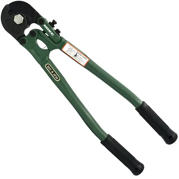 Kéo cắt cáp thép cộng lực WC-02, xoắn nhiều bó sợi. MCC Japan