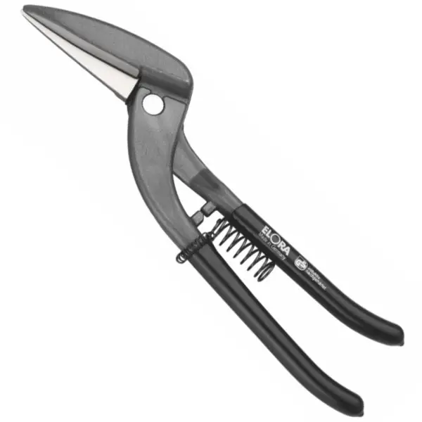 Kéo cắt tôn 1.5mm ELORA 497R-300, mỏ bồ nông, bo cua phải