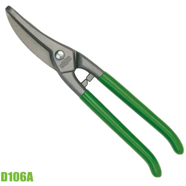 Kéo cắt tôn lưỡi dài BESSEY D106A, cán bọc PVC kiểu truyền thống