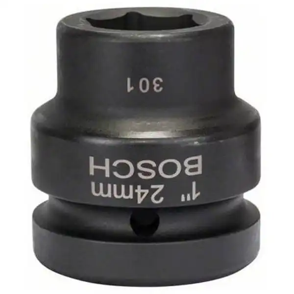 Khẩu 1 inch, đầu 24, L= 57 mm Bosch 1608557043