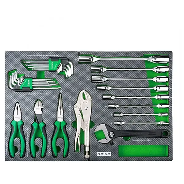 Khay dụng cụ cầm tay 31 chi tiết TOPTUL GED3127