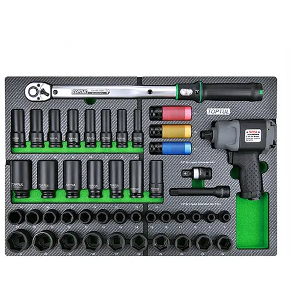 Khay dụng cụ cầm tay 46 chi tiết TOPTUL GED4645