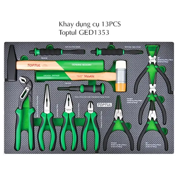 Khay dụng cụ đồ nghề 13pcs TOPTUL GED1353