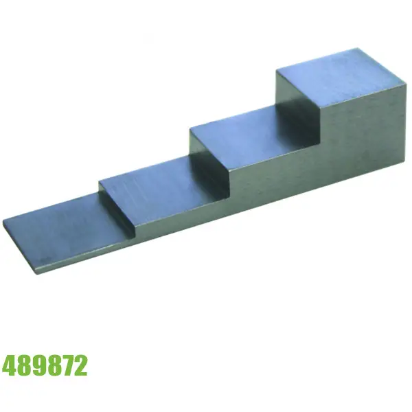 Khối chuẩn độ dày 489872, cho máy siêu âm vật liệu