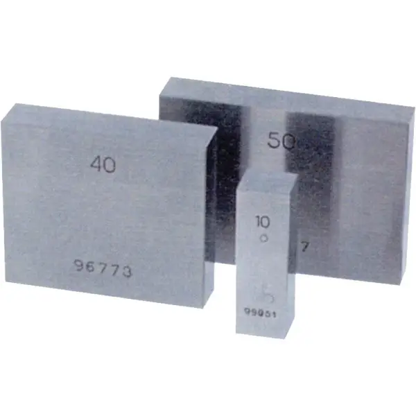 Khối chuẩn song song 350200, chuẩn DIN EN ISO 3650, bằng thép