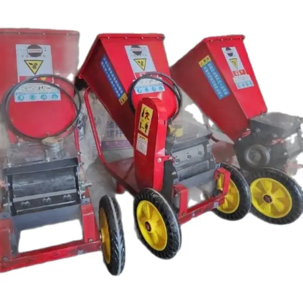 Khung máy nghiền cành lắp động cơ xăng