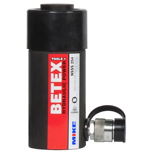 Kích thủy lực 1 chiều NSSS – tải trọng từ 4.5-100 tấn hồi bằng lò xo Betex