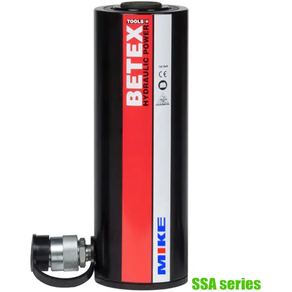 Kích thủy lực 1 chiều SSA vỏ nhôm 20-100 tấn, áp 700 bar.