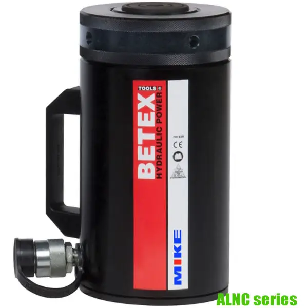 Kích thủy lực vỏ nhôm BETEX ALNC – 1 chiều, hồi về bằng tải