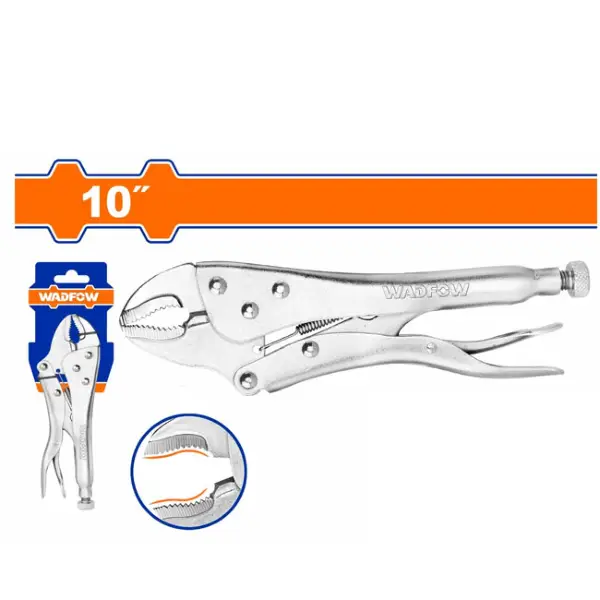 Kìm bấm chết hàm cong Wadfow WLP1C10 10 inch