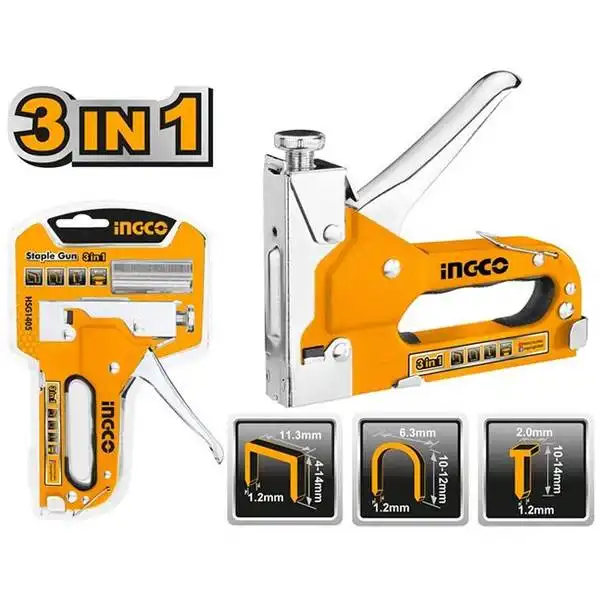Kìm bấm ghim đa năng 3 trong 1 Ingco HSG1405