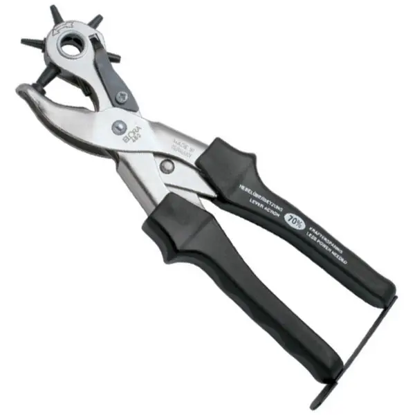 Kìm bấm lỗ xoay ELORA 460, dài 250mm, 5 đầu bấm